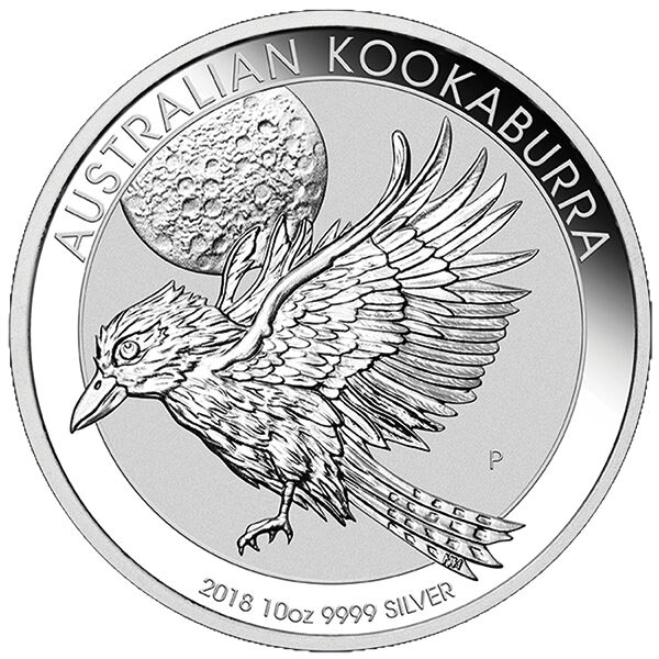 10 Oz Austr. Kookaburra (Silber) div.